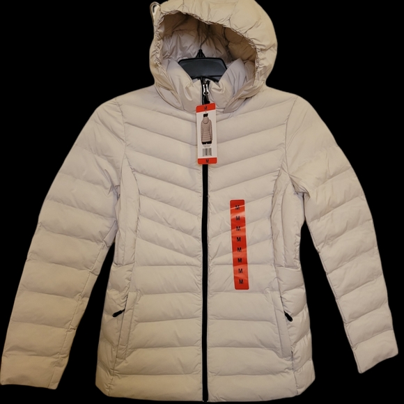 NWT 32 Degrees Heat Small, Medium, and XL Silver Puffer Jacket - Picture 1 of 8
